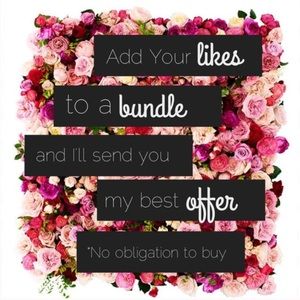 Make a bundle & I’ll send an offer!